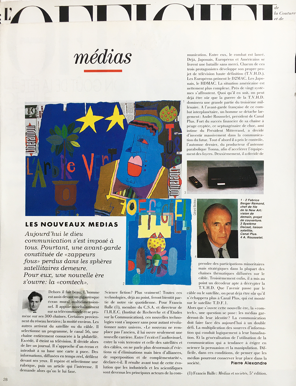 l'officiel de Paris fabrice berger-remond